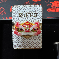 七夕专属：Zippo 重甲醒狮打火机，点燃炽热爱意