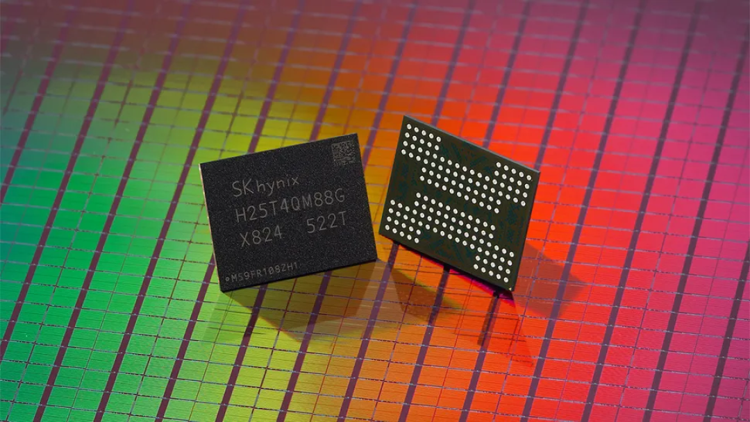 SK海力士宣布量产2Tb 3D QLC NAND闪存