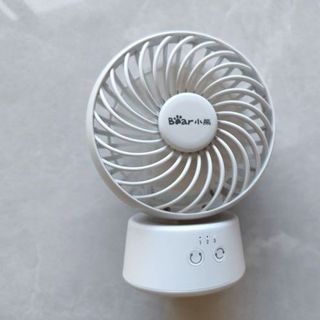闲鱼捡漏惊喜！小熊迷你便携小风扇！