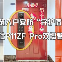 凯迪仕P11ZF Pro双摄智能锁，全效黑科技强力守护入户安防新境界