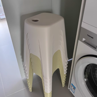 焕龙彩虹塑料高凳：家居实用美学的卓越典范