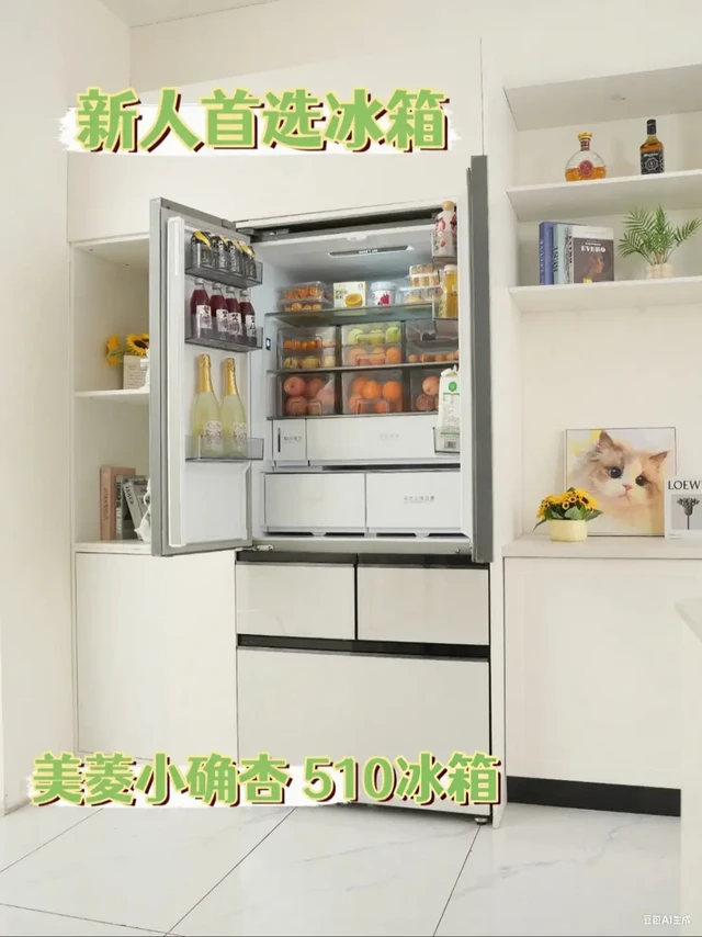 美菱小确杏 510冰箱闭眼入不踩坑🕳️