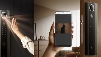 有品上新云米鲲鹏pro智能门锁，3D人脸+AI掌静脉识别、在线哨兵猫眼、超薄防夹侧把手
