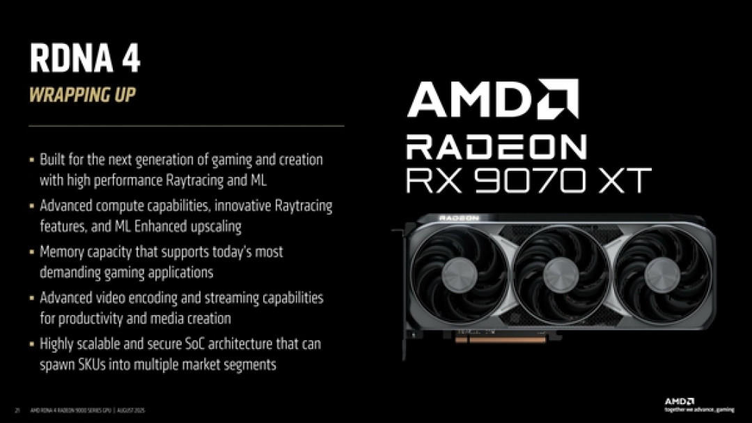 AMD首次揭秘RDNA4 GPU设计:模块化是成功关键
