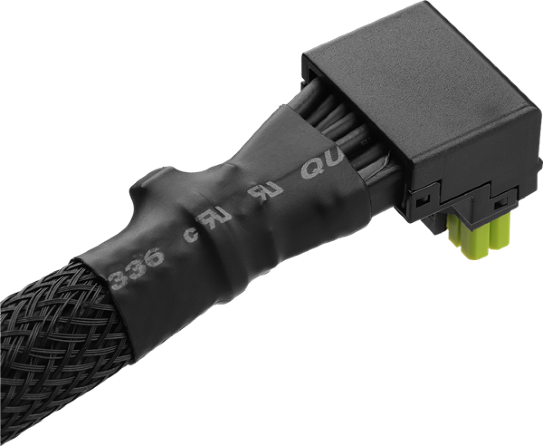 华擎发布L形12V-2x6电源线:最大能抗600W