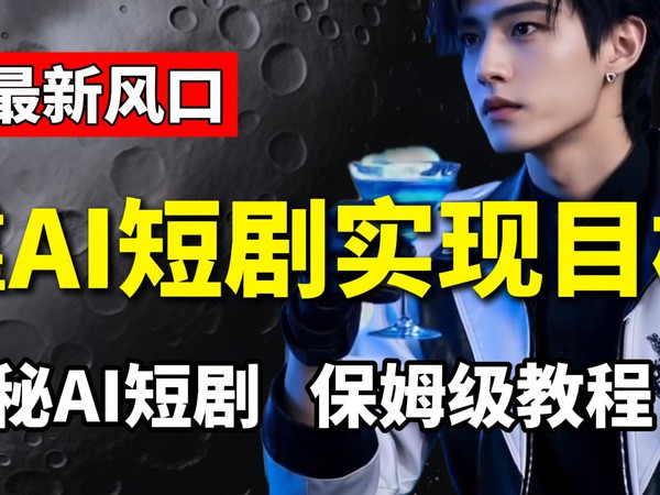 【AI短剧】火爆全网的AI短剧是如何制作的？一个视频告诉你，AI视频制作教程零基础教学，AI短剧全流程解析——AI创作_AI变现_AI应用_AI生成视频