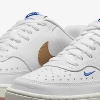 耐克女子运动休闲鞋W NIKE COURT 运动鞋FV9952-102白棕 