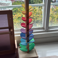 Springbuds 旗舰店木质彩虹音乐树：开启孩子的奇妙探索之旅