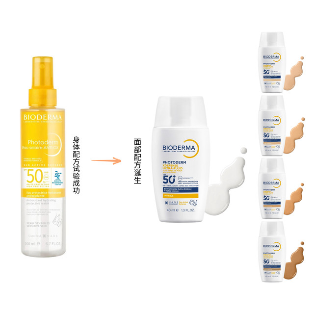 极端环境的顶级身体防护Bioderma Anti-Ox SPF50 PA++++夏天要过完了，贝德玛才准备推出这款防晒水（长得像防晒喷雾，名称叫防晒水，使用方式属于防晒摇摇乐，最终的质地是防晒油）务必