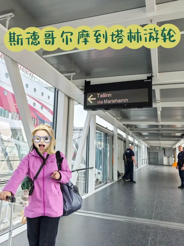 🇸🇪斯德哥尔摩到🇪🇪塔林游轮体验