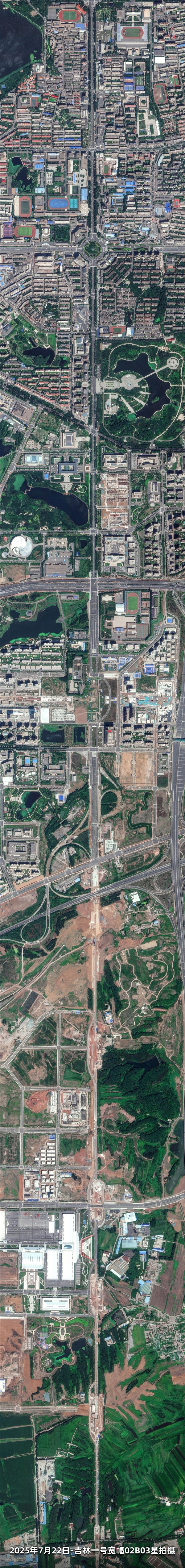 从900米到13.93公里!一图看尽长春城市中轴线