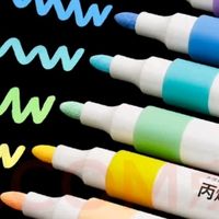 宝贝开学礼物——touchmark丙烯马克36色速干防水不透色手绘笔