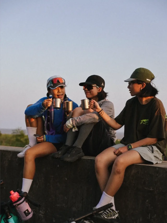 🚵🏻骑行途中的休闲片刻
