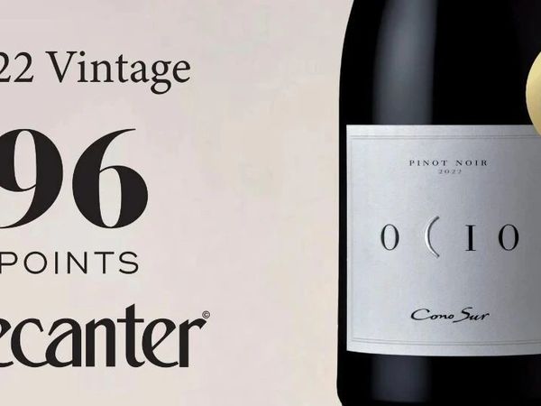 Decanter金奖96分！逸品OCIO，智利黑皮诺最高分！