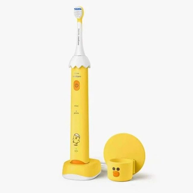 Philips 飞利浦 儿童电动牙刷 黄色，活动价215元