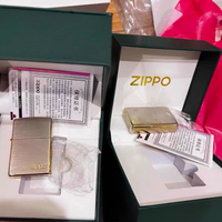 Zippo 三面镀金经典标志限量版打火机：点燃独特魅力