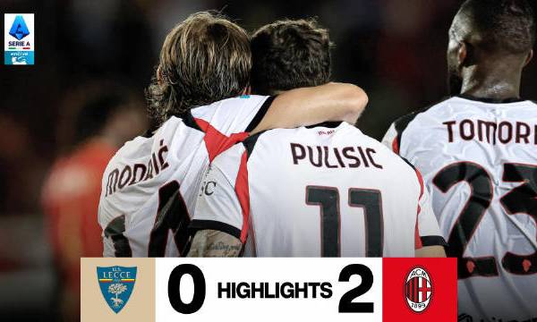 洛夫图斯-奇克+普利西奇贡献首胜！｜莱切0-2AC米兰｜意甲联赛集锦AC米兰 #莱切0比2AC米兰# AC米兰足球俱乐部的微博视频