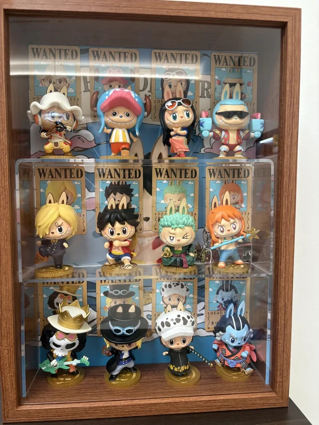 海贼王labubu集齐了！