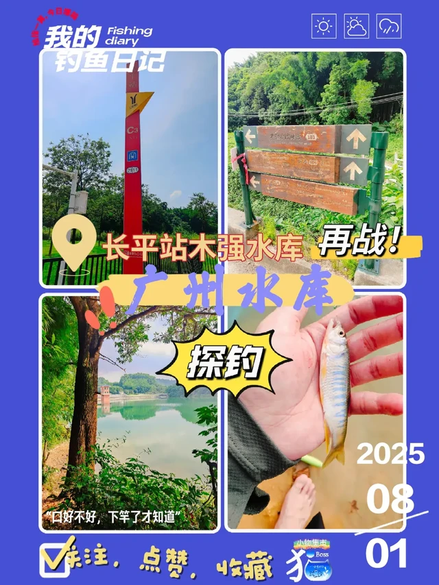广州水库探钓系列--再战木强水库