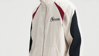 特步复古双层风衣防风保暖