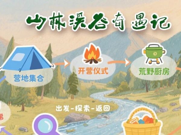 【活动招募|山林溪谷奇遇记】开学第二周！娃别磨洋工：5公里山林溯溪徒步，生存挑战1天，收心+练自理，比在家盯作业省劲儿！