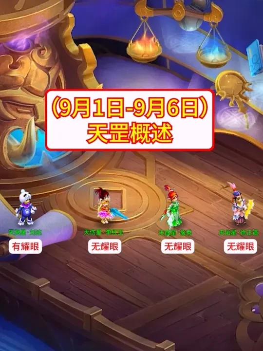 （9月1日-9月6日）天罡概述 #梦幻西游樱桃派对 #梦幻畅玩服风起云涌 #梦幻西游电脑版