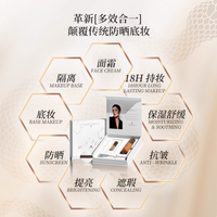 Flyode 立体塑颜骨雕紧身衣粉底液 NC1（钻光白）+NW2（自然色）