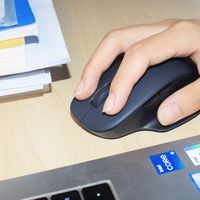 双模连接 静音设计 小米无线蓝牙双模鼠标2舒适版