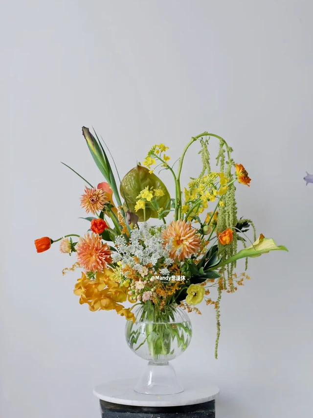 花瓶基础，花束就不基础 | 透明玻璃花瓶合集