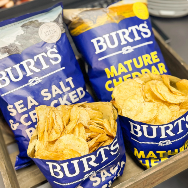品味英伦风情：啵尔滋 BURTS 多口味手工制薯片