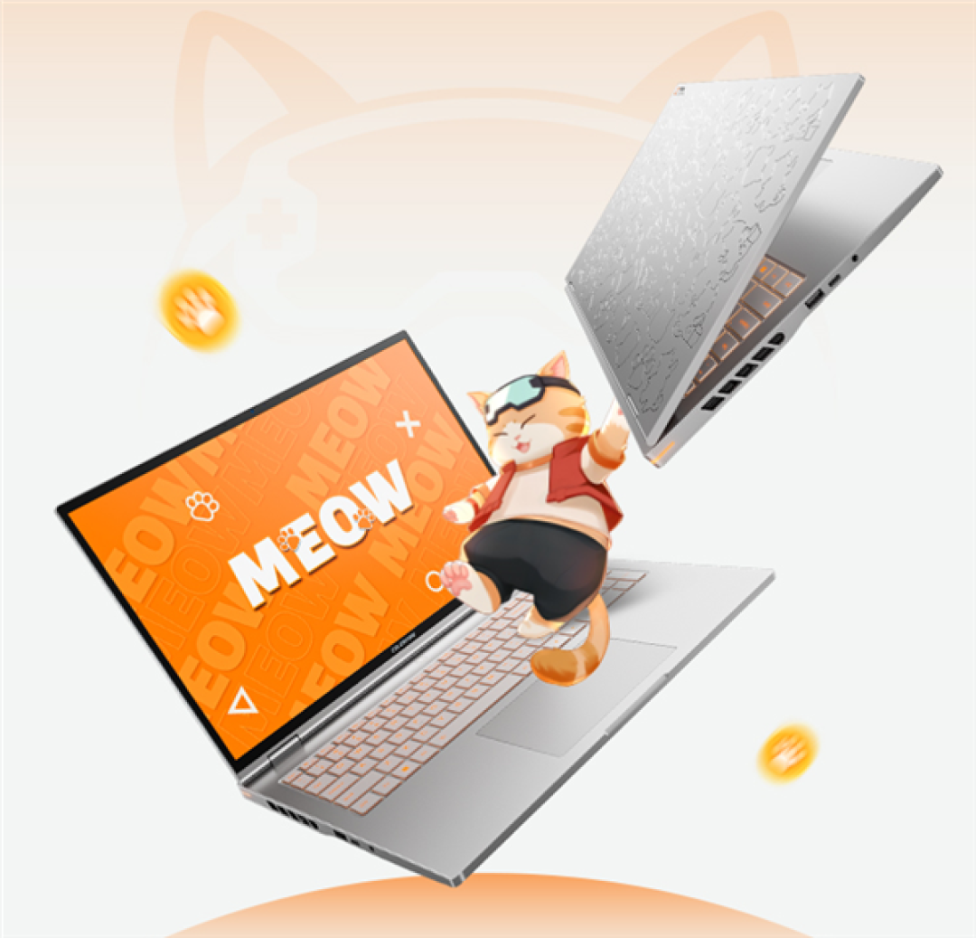国补到手仅7999.2元起!七彩虹MEOW橘宝R16 Ultra游戏本开卖