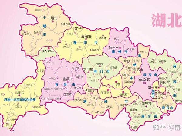 湖北存在感最低（最不出名）的城市是哪个？