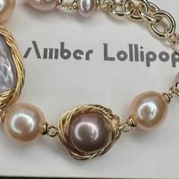 时尚显气质，轻柔贴合手腕的珍珠手链，美爆啦！