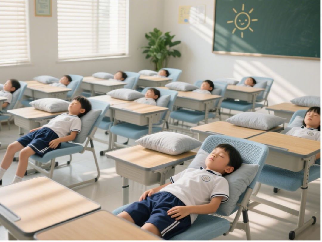 中小学生午休课桌椅新国标落地:躺睡自由开启健康与教育公平双革新