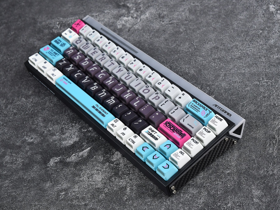 蚂蚁电竞AGK68磁轴键盘评测:0.001mm RT精度的旗舰产品