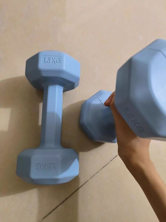 6kg哑铃：宿舍健身高效神器