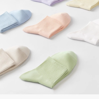 时尚舒适新选择：棉竹屋女款纯棉短袜