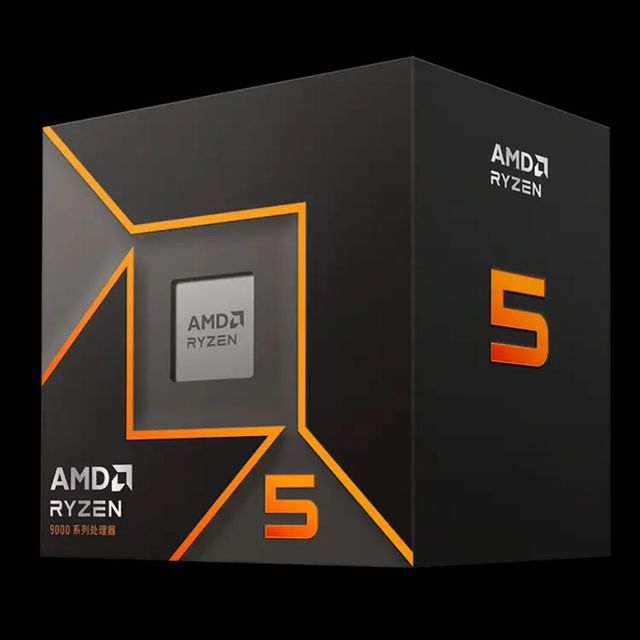 1299元，4nm 6核12线程、加速频率至高5GHz：AMD 锐龙 5 9500F 处理器(R5) 预售开启