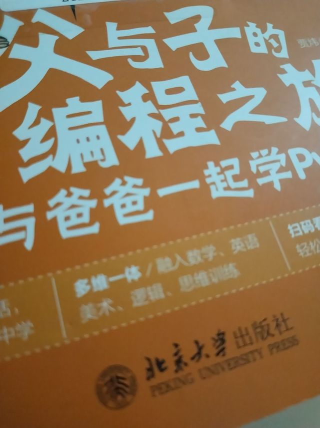 好书推荐之《父与子的编程之旅：与爸爸一起学Python》