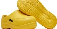 【原创正品】Reemustered 休闲厚底增高包头拖鞋 厨师鞋 黄色