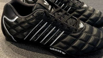 一脚油门踩进1985！——adidas ADIRACER LO W 黑银赛车鞋