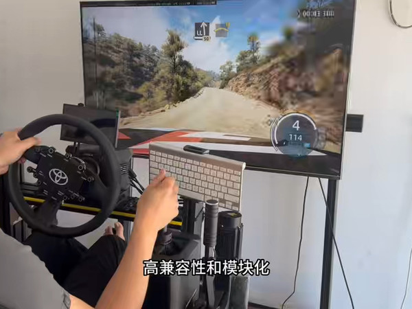 Moza ab9赛车模拟器主动换档评测，自费玩家，有不足多理解