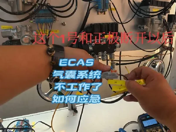 关于 车上的ECAS气囊悬挂系统 在路上不工作了 或者起的很高落不下来 或者是气囊不起 给大家搞个应急的方案 （此办法 适用于威伯科或者科密的系统）