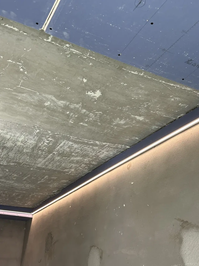 没想到不吊顶石膏线灯带，也离不开木工啊