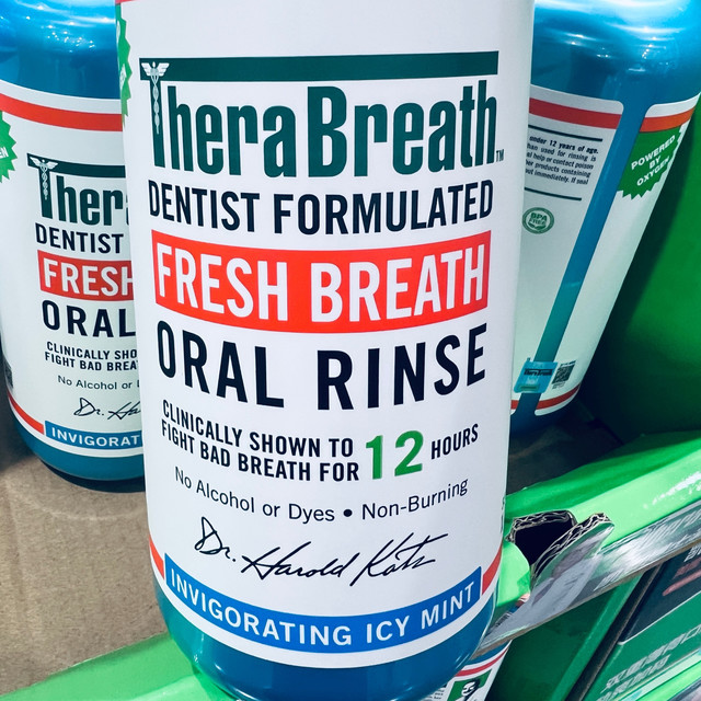 TheraBreath凯斯博士冰凉薄荷漱口水：给口腔深呼吸的清新力量