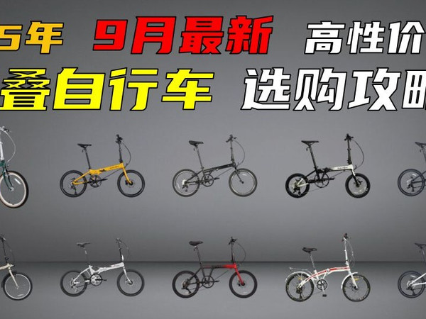 【建议收藏】2025年9月折叠自行车怎么选？|通勤神器|便携可上地铁|大行|Brompton(小布)|Birdy(鸟车)|风行|凤凰等热门品牌选购指南