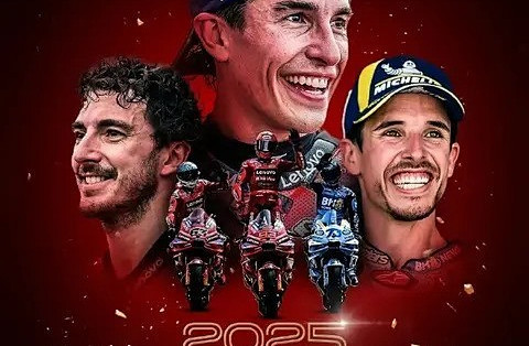 杜卡迪提前锁定MotoGP年度制造商总冠军，实现六连冠壮举