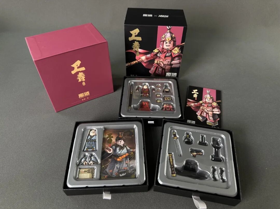没想到积木人仔已经进化出合金装备了!!!行业卷王库造又有新品了~
