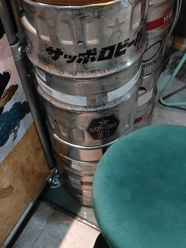 晚酌的流派,坐标0532,化身老美,喝到最新鲜正宗札幌扎啤咯