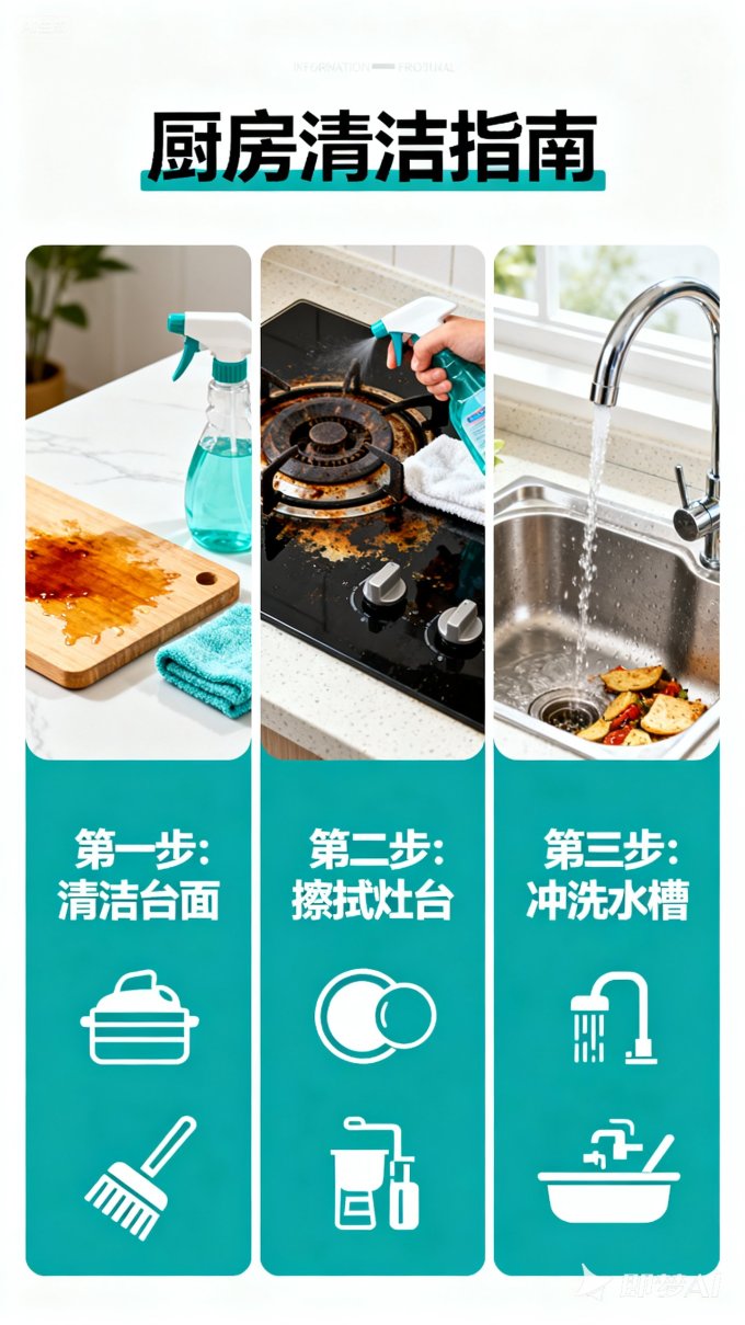 厨房清洁